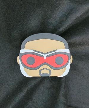 Blokkheadz Captain America (Sam) - Magnet, Ornament and Regular Collectible
