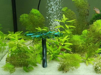 Aquarium Java Moss Tree Ornament