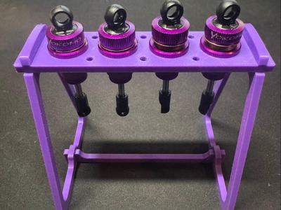 1/10 rc shock stand for drift or touring car