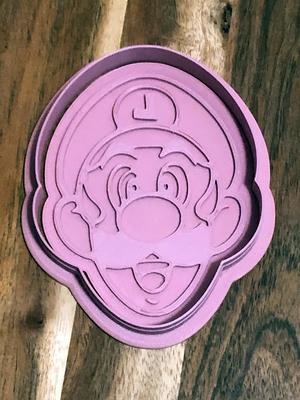 Luigi Cookie Cutters and Stamps