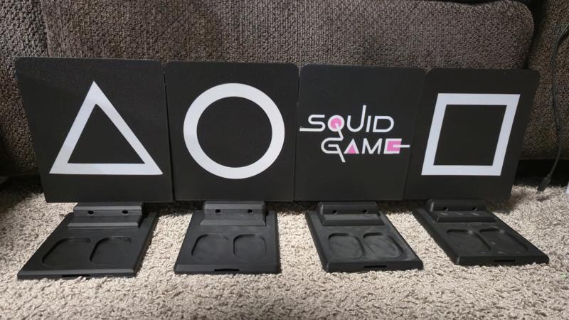 Squid Game PS Parody Backer Set