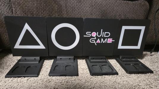 Squid Game PS Parody Backer Set