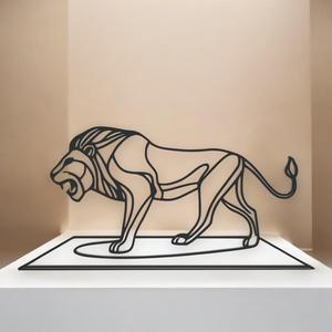 Lion Line Art - Desktop Line Art