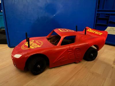 1/10 Karosserie Lightning MC Queen Tamiya TT02