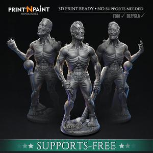 3 Laboratory Zombies - Supportless / Supportfree