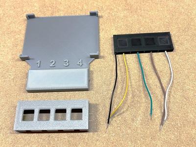 3D Printable Pushbutton and Keypad