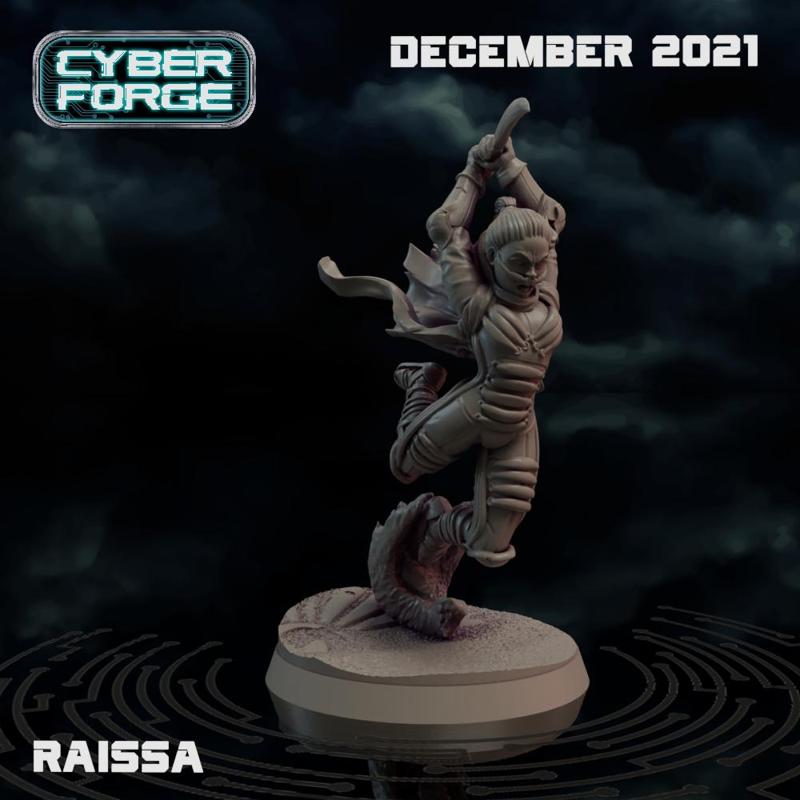 Cyber Forge Land of Sand Raissa