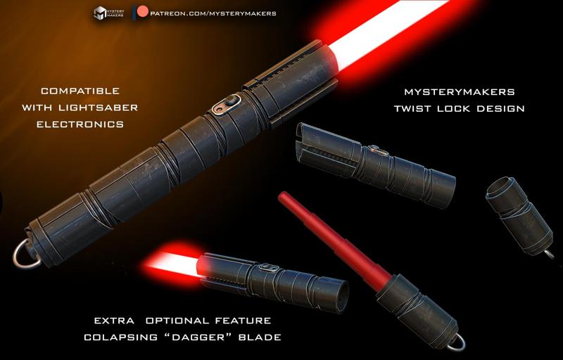 Stranger Qimir lightsaber with several options