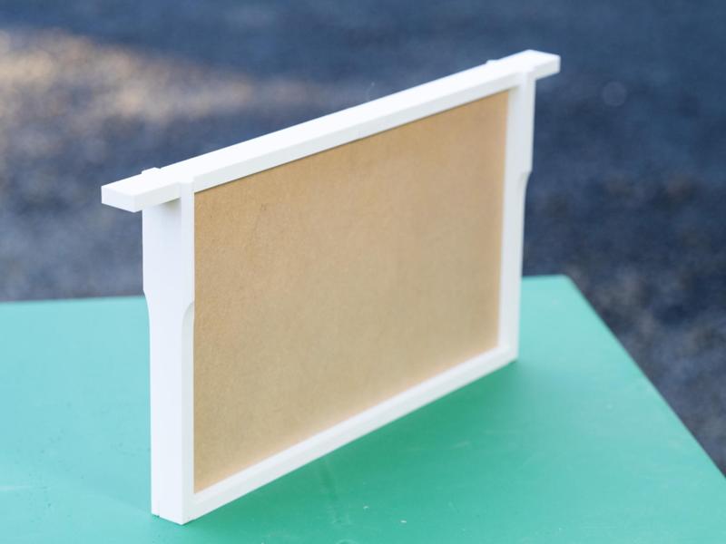 Dummy frame for British National Bee Hive