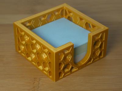 Honeycomb Post-it Holder | Sticky Notes Holder