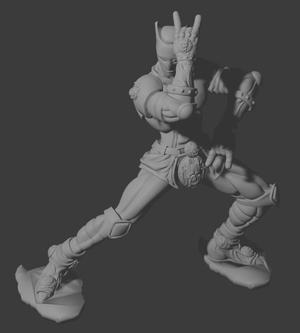 Killer Queen with Skull Base