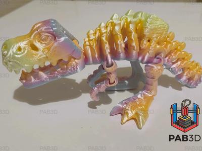 Flexi T Rex zombified 