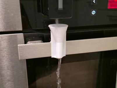 Steam oven water collector