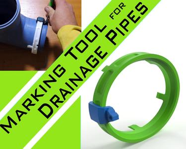 Marking Tool for Drainage Pipes