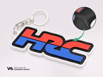Honda HRC Keychain