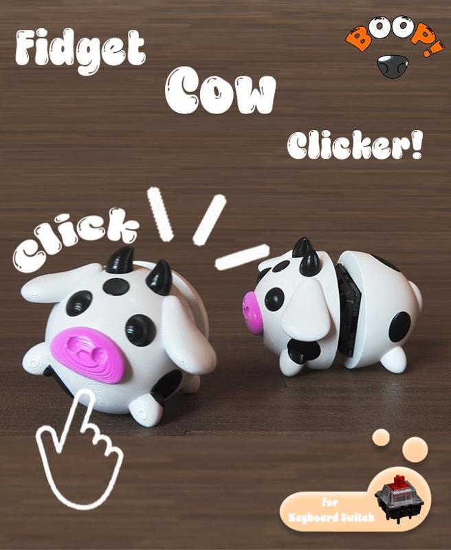 Cute Cow Fidget Clicker !!!