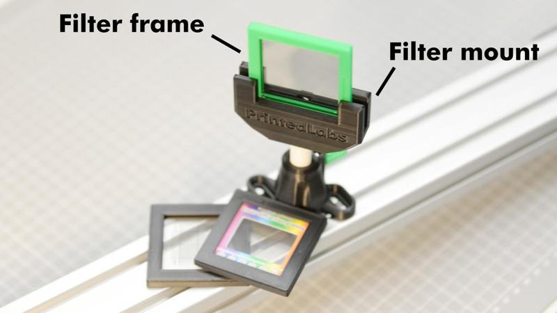3D-Printed Optical Bench - Filter Mount