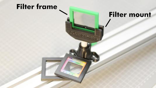 3D-Printed Optical Bench - Filter Mount