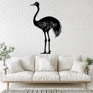 Emu 2D Wall Art/Window Art - Digital STL & SVG File for 3D Printing or Laser Cutting