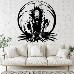 Horror Creature 2D Wall Art/Window Art - Digital STL & SVG File for 3D Printing or Laser Cutting