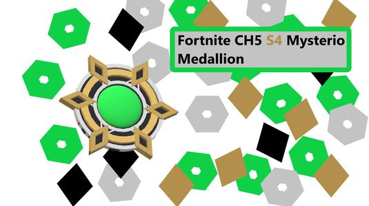Fortnite medallion Mysterio
