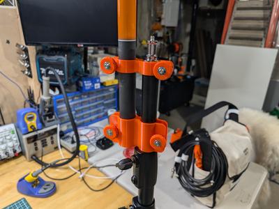 Fishing Rod Adapter for Ham Radio Antenna Mast