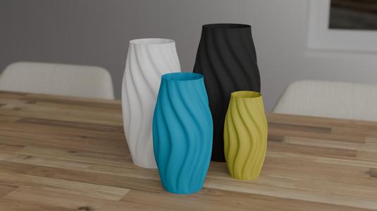 Wavy Vase