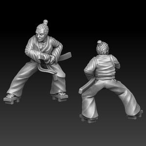 samurai ready for battle