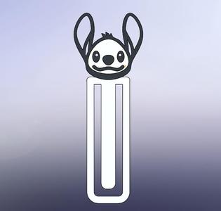 Stitch bookmark Disney character