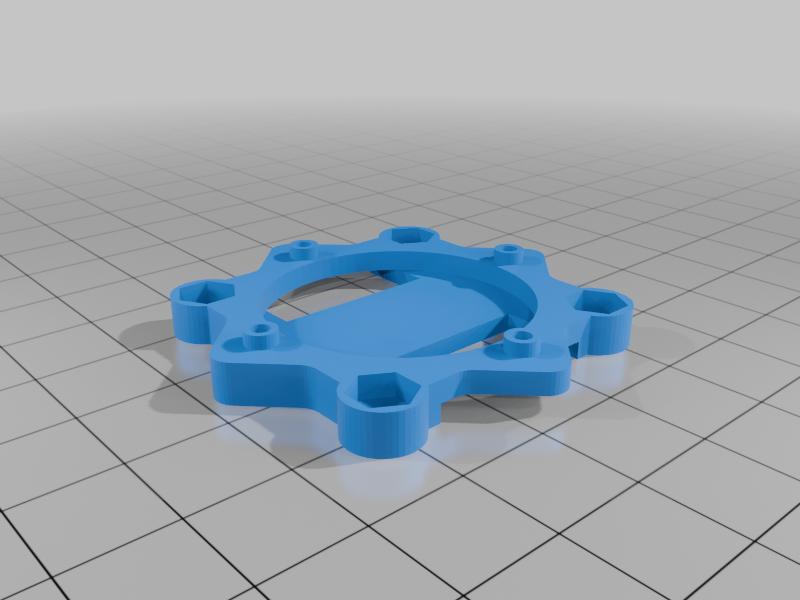 Adapter AIO 25x25 to frame 30x30 Strap holes.