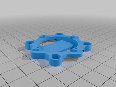 Adapter AIO 25x25 to frame 30x30 Strap holes.