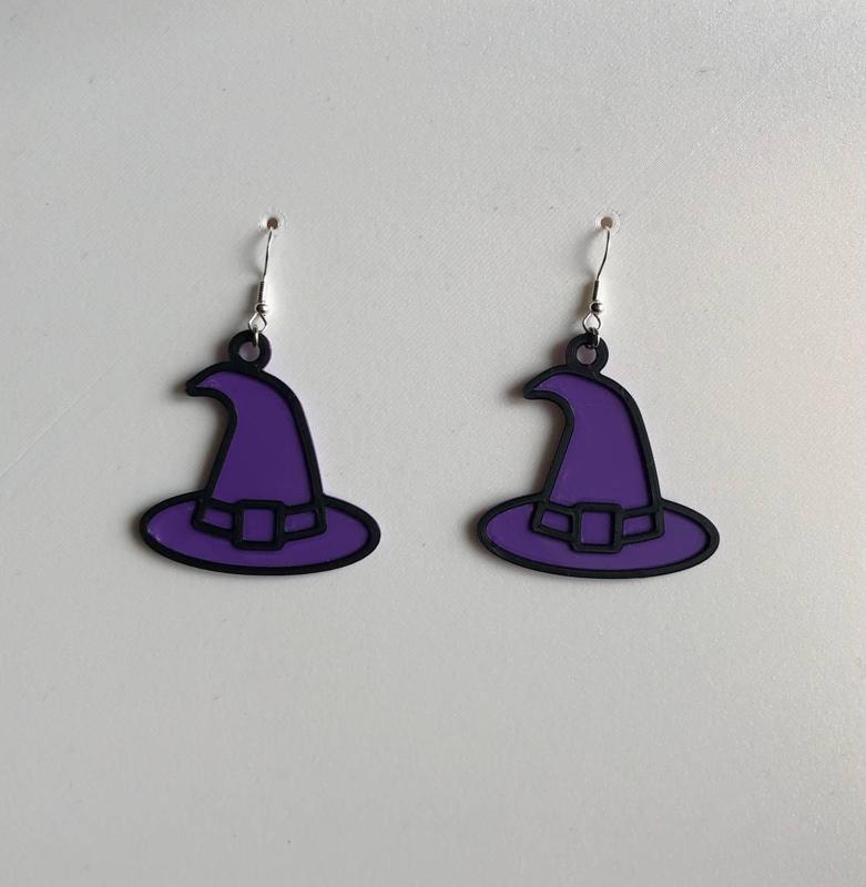 Earring Witch easy pendant halloween