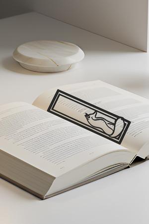 Fox Bookmark, Gift Bookmark