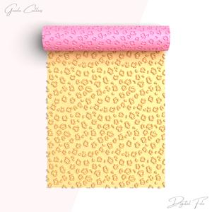 Cheetah Skin Texture Roller For Polymer Clay, Animal Skin Clay Texture Rolling Pin, No: 1407