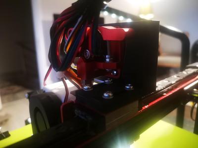 MGN12H Ender 3 v2 Neo Double Gear Extruder Direct Drive Adapter