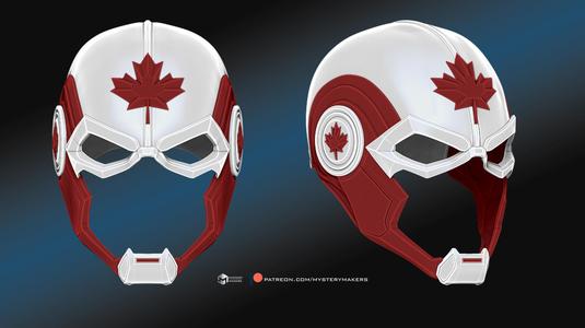 Captain Canada variant helmet
