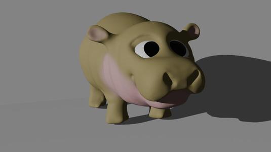 Blender Hippo