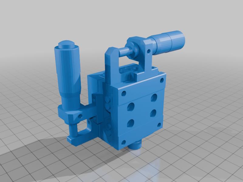 JLCMC Crossed Roller Guided Manual Motion Platform Micrometer Feed Shaft XY Axis Thin Type