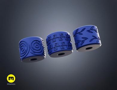 Texture Rollers – Greek Patterns Vol.1 (1–3)