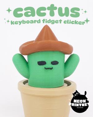 Cactus Keyboard Fidget Clicker