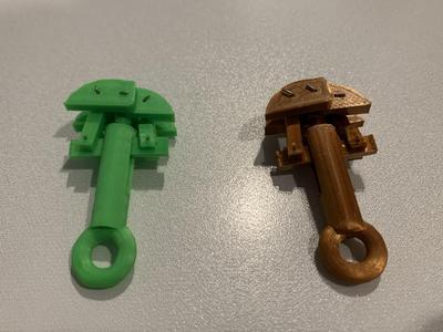 Miniature Rock Climbing Cam