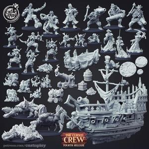 The Cursed Crew (Pre-Supported) (Set)