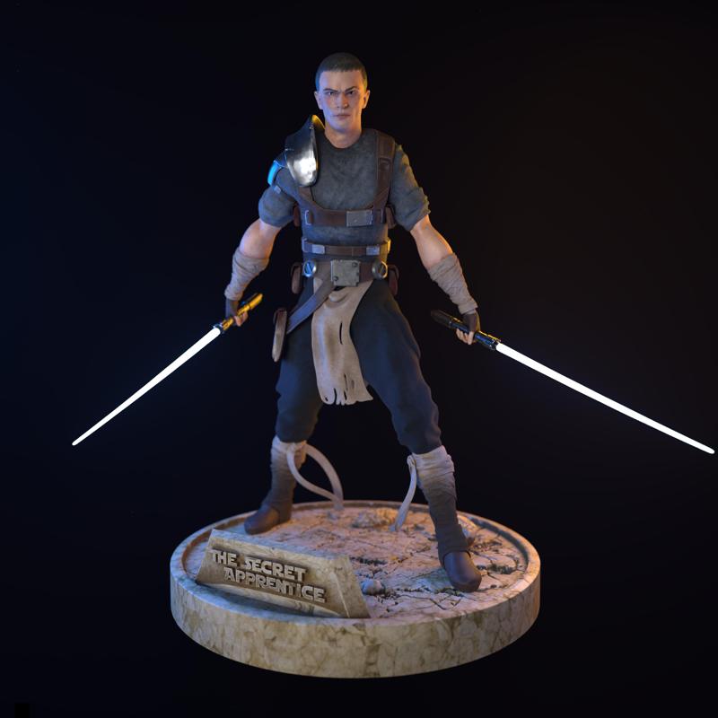 The Secret Apprentice (Galen Marek. AKA Starkiller)