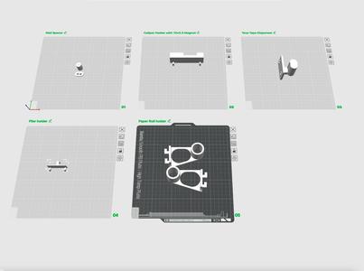 Skadis 3D Printer Tools Holder Collection