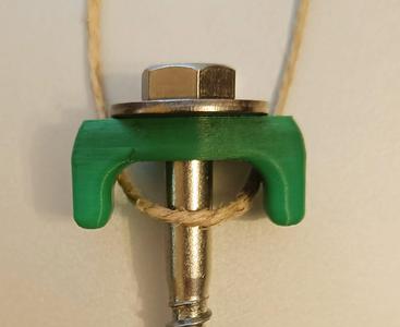 Screwable tent peg (filament-efficient)