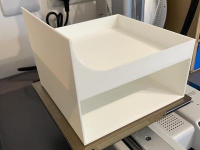 Bedside book storage and organizer