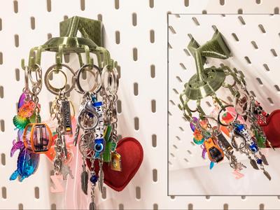 Skadis Rotating Necklace or Keychain Display Stand