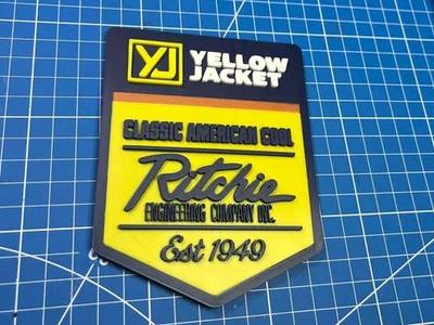 yellow jacket hvac magnetic logo