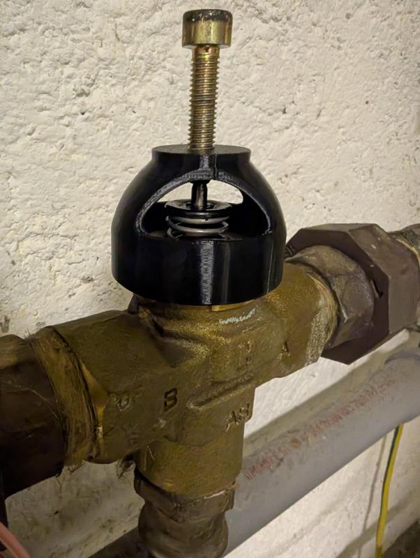 Einsteller für 3-Wege-Umschaltventil (1 Zoll)