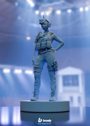The Finals Revive Statue High Resolution
